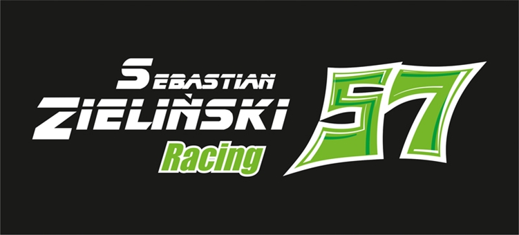 Projekt logo Sebastian Zielińsli Racing - Agencja Reklamowa ImagoArt.pl