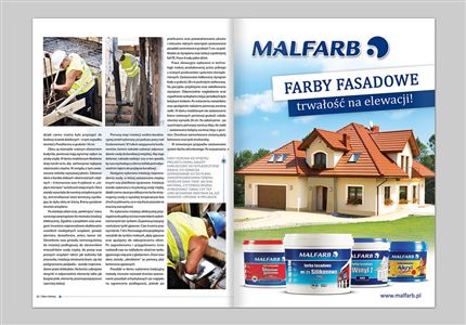 Reklama do prasy Malfarb - Agencja Reklamowa ImagoArt.pl