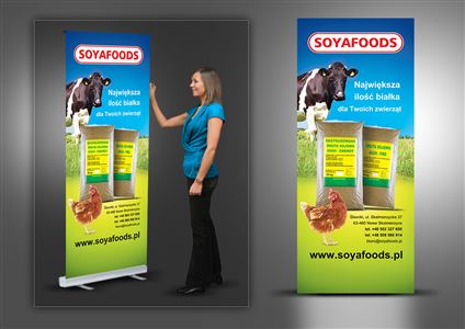 Roll up dla marki Soyafoods - Agencja Reklamowa ImagoArt.pl