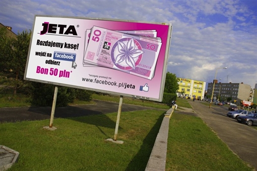Baner o Bonach firmy Jeta - Agencja Reklamowa ImagoArt.pl