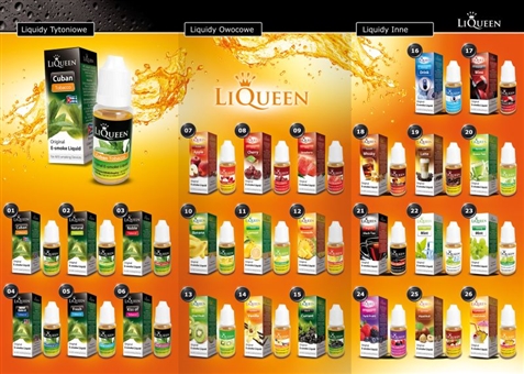 Cennik Liquidów Liqueen - Agencja Reklamowa ImagoArt.pl