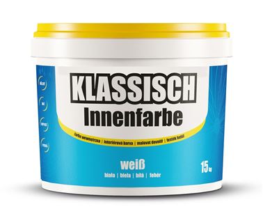 Etykieta Klassisch Innenfarbe- etykieta produktowa - Agencja Reklamowa ImagoArt.pl