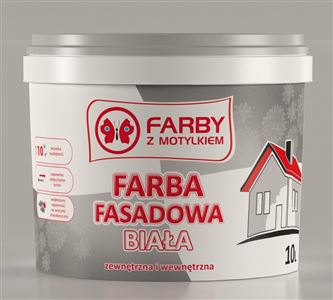 Etykieta Farby z motylkiem - etykieta produktowa - Agencja Reklamowa ImagoArt.pl