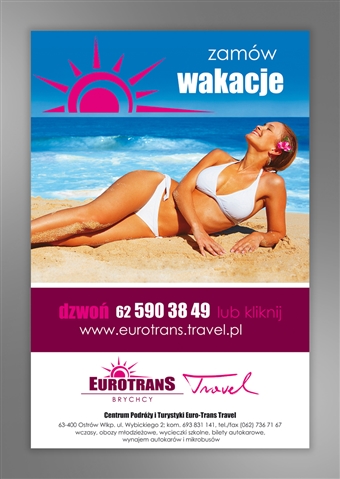 Plakat Eurotrans - Agencja Reklamowa ImagoArt.pl
