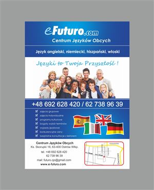 Plakat e-Futuro - Agencja Reklamowa ImagoArt.pl