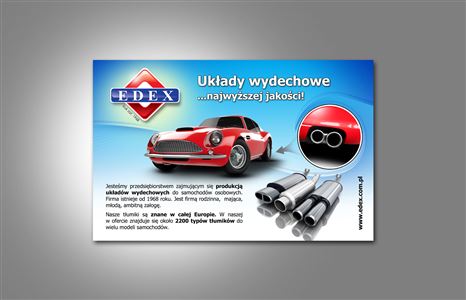 Reklama do prasy EDEX - Agencja Reklamowa ImagoArt.pl