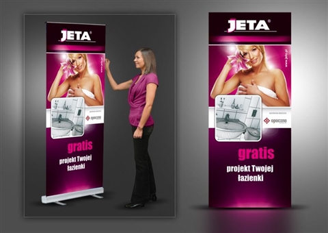Roll up dla firmy Jeta - Agencja Reklamowa ImagoArt.pl