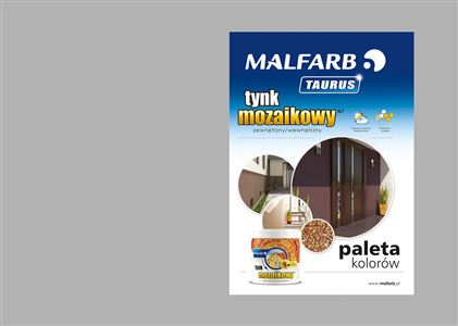  Ulotka dla firmy Malfarb - Agencja Reklamowa ImagoArt.pl