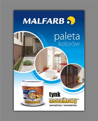 Wzornik dla marki Malfarb - tynk mozaikowy - Agencja Reklamowa ImagoArt.pl