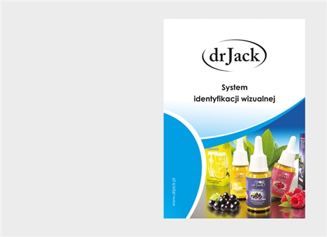 Identyfikacja wizualna dla marki dr Jack - liquidy - Agencja Reklamowa ImagoArt.pl