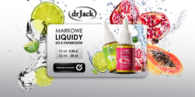 Banner WWW dla liquidów dr Jack - Agencja Reklamowa ImagoArt.pl