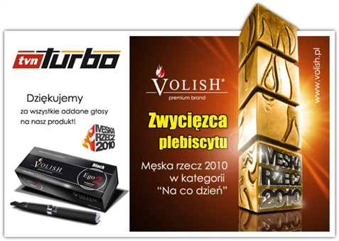 Banner WWW dla firmy Volish - elektroniczne papierosy - Agencja Reklamowa ImagoArt.pl