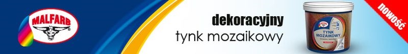 Banner WWW dla marki Malfarb - tynk mozaikowy - Agencja Reklamowa ImagoArt.pl