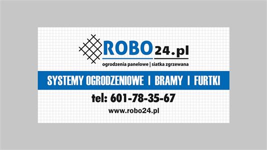 Baner zewnętrzny dla firmy Robo24.pl - Agencja Reklamowa ImagoArt.pl