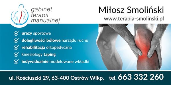 Baner zewnętrzny dla firmy Miłosz Smoliński - Agencja Reklamowa ImagoArt.pl