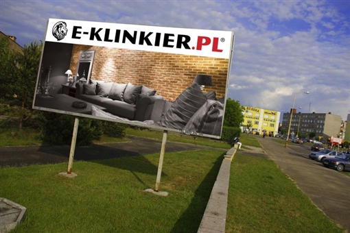 Bilboard dla firmy E-klinier.pl - klinkier - Agencja Reklamowa ImagoArt.pl